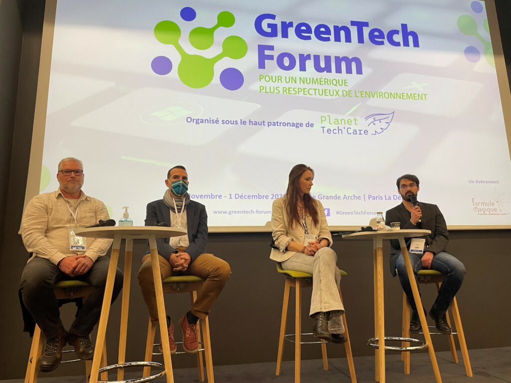 GreenTech Forum TechTalks Transition écologique éco-conception