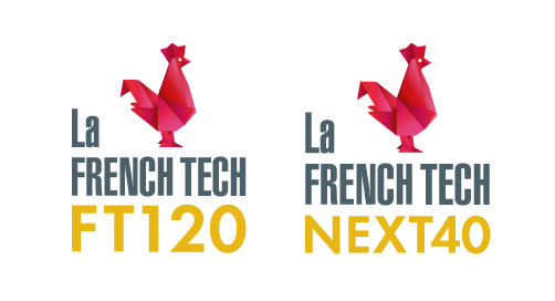 Logos next40 French tech 120 2022 Numeum TechTalks