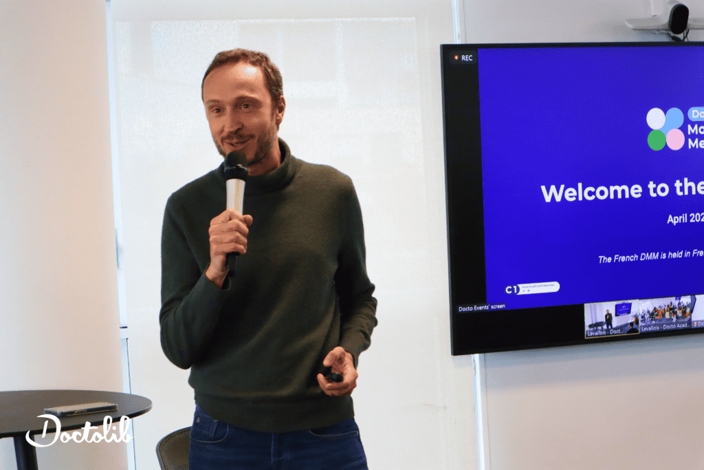 Jean-Urbain Hubau, Directeur Général France et membre du Comité Exécutif de Doctolib. TechTalks Numeum