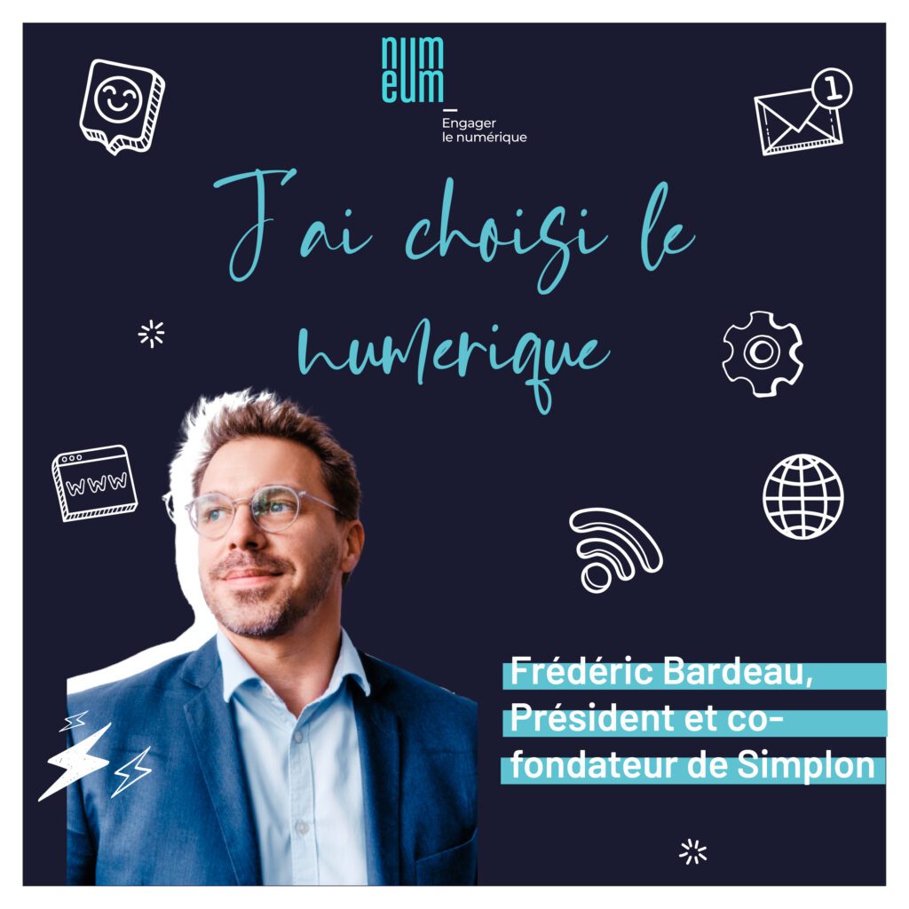 Frédéric Bardeau, Président et co-fondateur de Simplon pour "J’ai choisi le numérique", le podcast de Numeum.
TechTalks Numeum